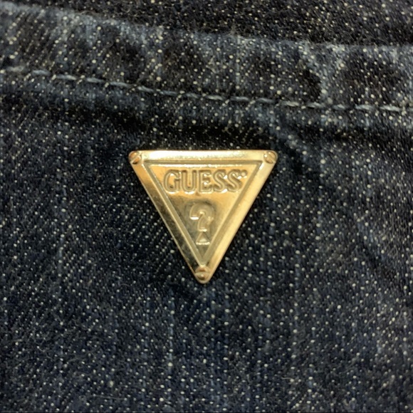 Guess Foxy Skinny Leg jeans, dark wash, size 26, like new! - Picture 6 of 11